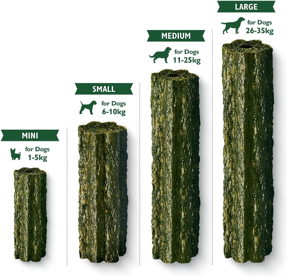 Lilys Kitchen Woof Brush Dental Chew Mini 7 Pack