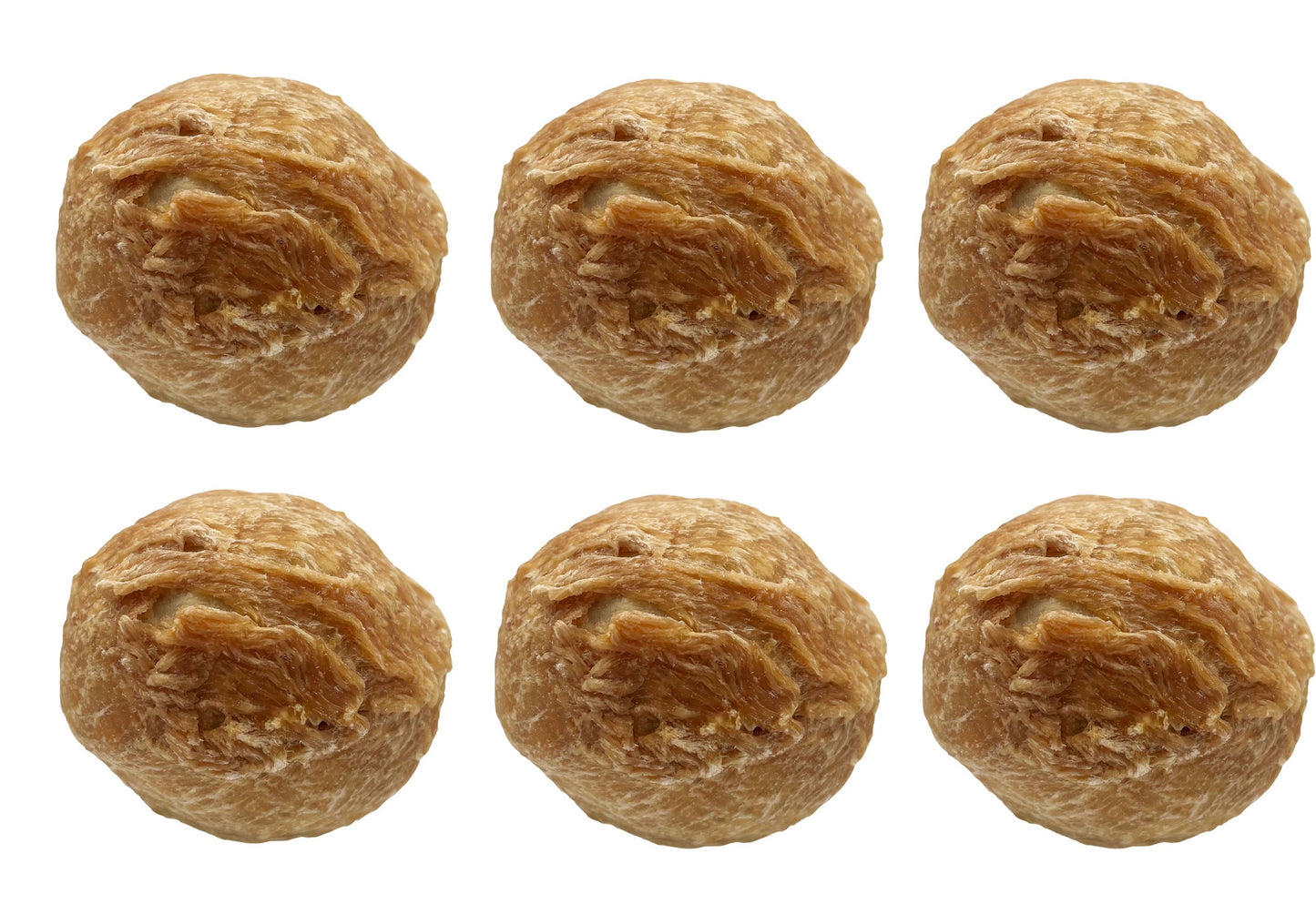 Better Natural Treats Duck Wrapped Beef Skin Ball Dog Chew