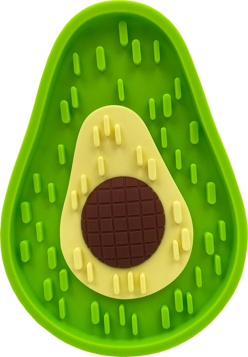 Hem & Boo Avocado Lick Mat With Suction Cups