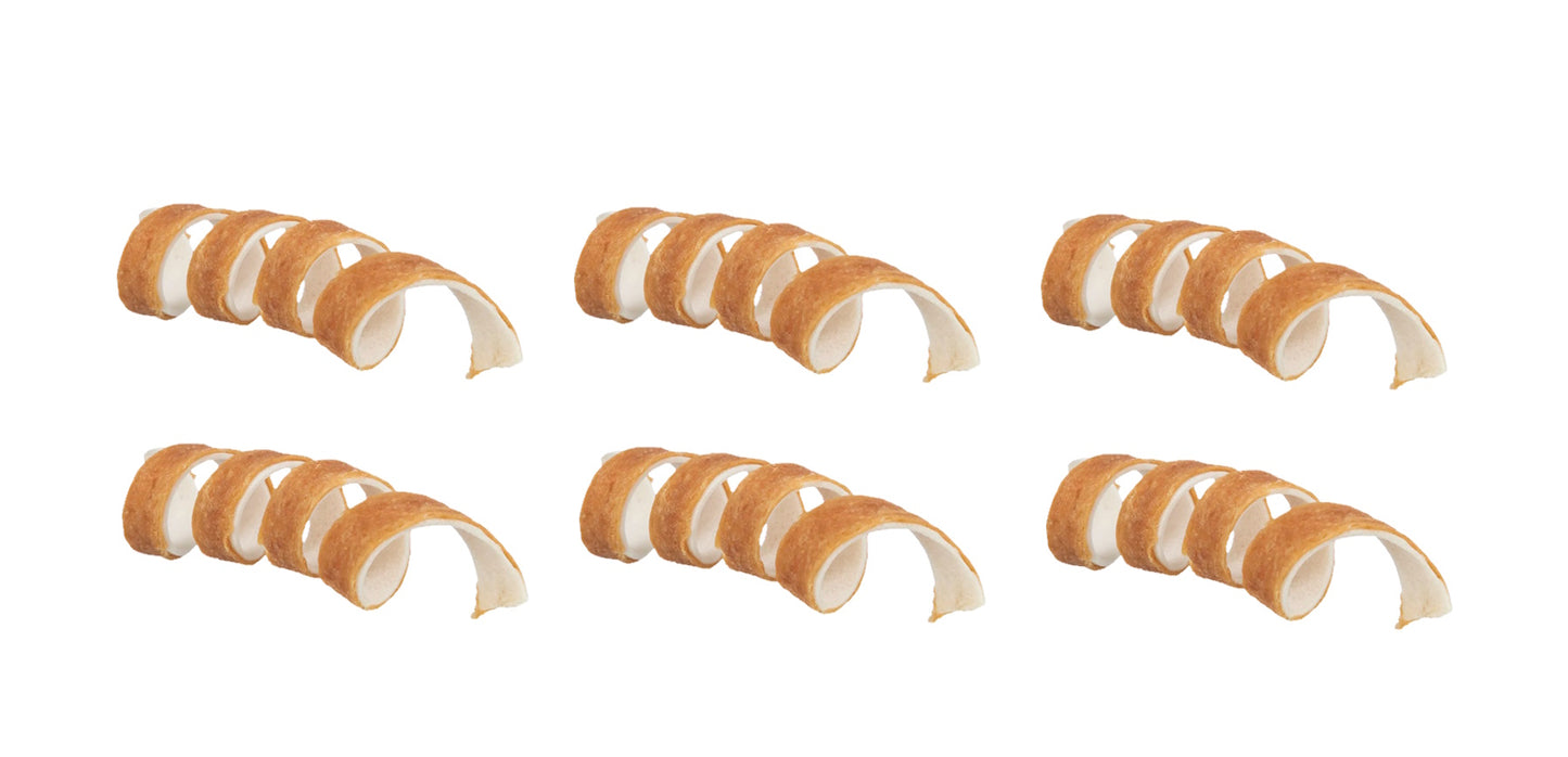 Better Natural Treats Chicken Wrapped Fun Spiral Natural Dog Treat