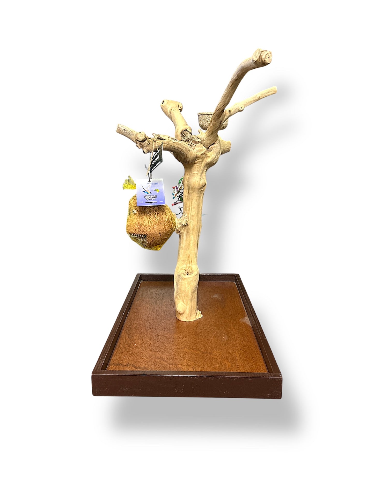 Wundapets Java Wood Table Top Stand Large