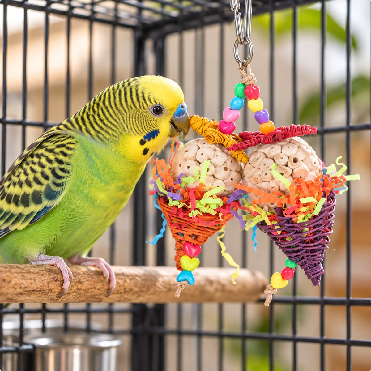 Sky Pets Ice Creams Small Bird Toy
