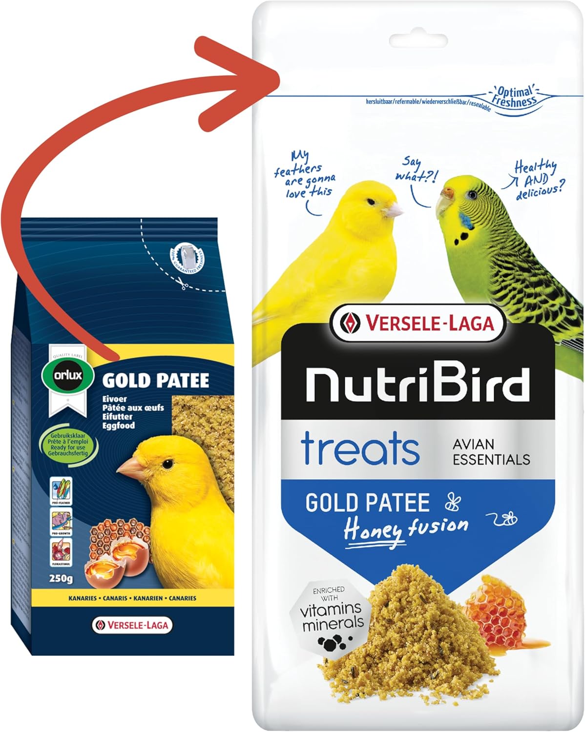 Versele-Laga Nutribird Gold Patee Honey Fusion 250g