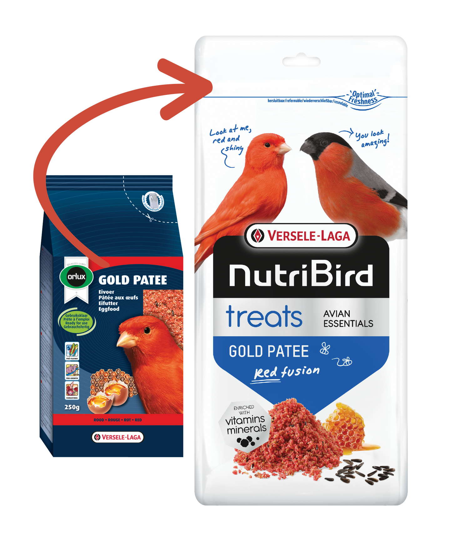 Versele-Laga Nutribird Gold Patee Red 250g