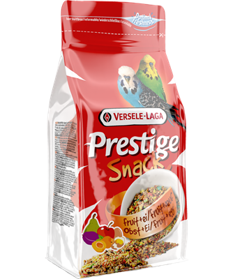 Versele-Laga Prestige Snacks Budgie Fruits & Egg 125g