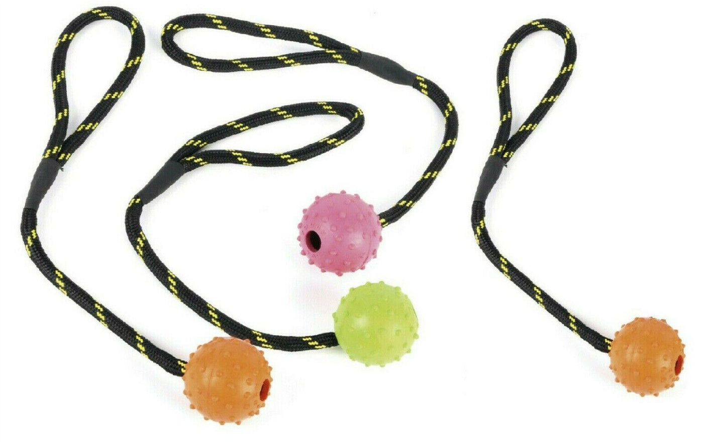 Tough Toys Studded Floating Rubber Ball 2"