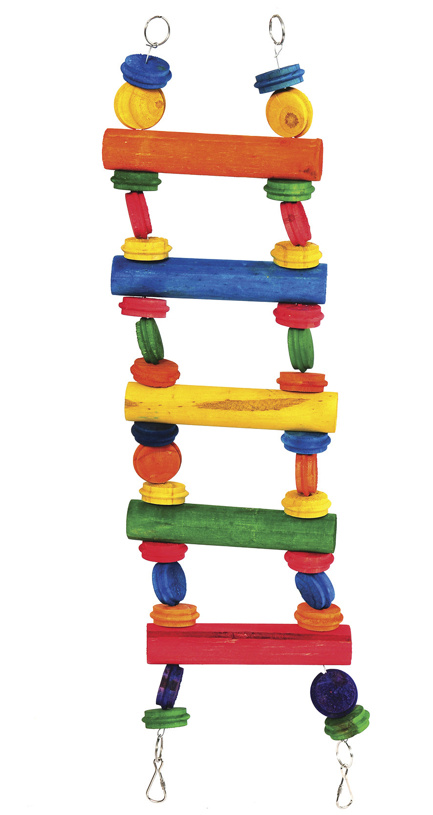 The Bird House Multiwood Parrot Ladder 2-5 Rung