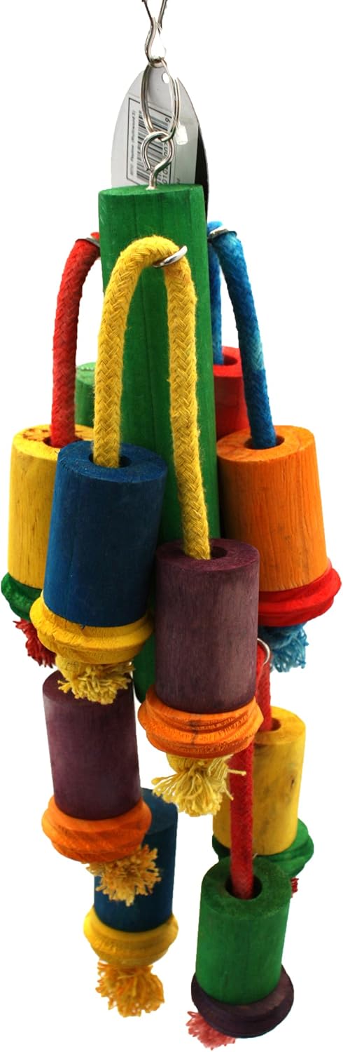 The Bird House Multiwood 3 Bird Toy