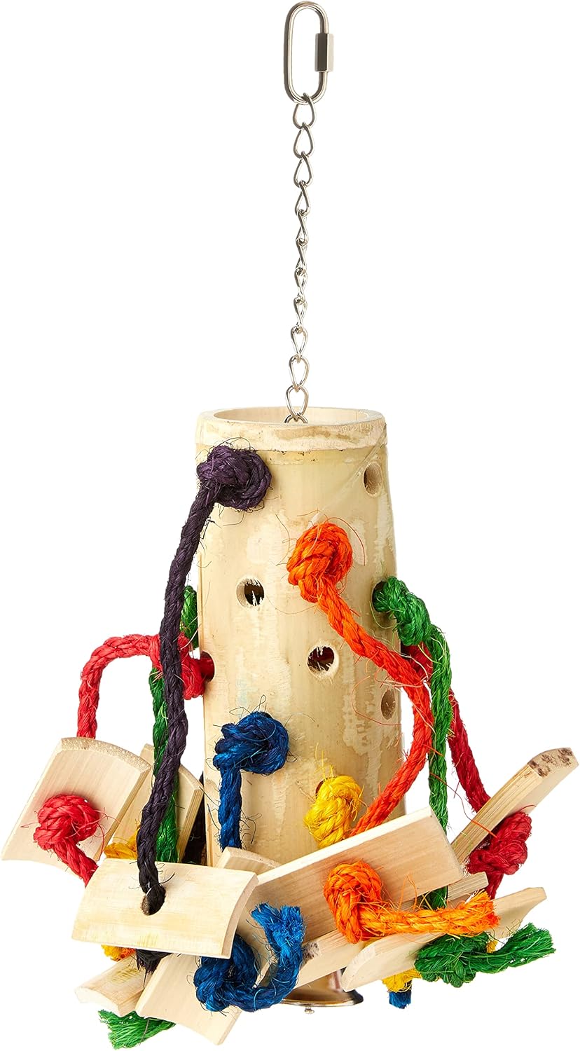 The Bird House Bird Bamboo Puzzle Toy