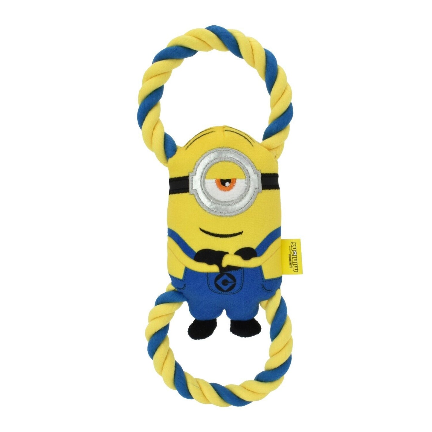 Minions Stuart Plush & Rope Dog Toy