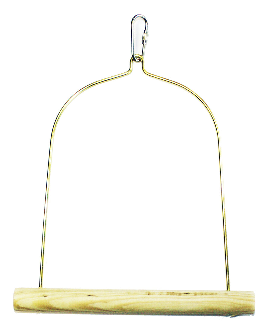 The Bird House Wooden Bird Cockateil Swing