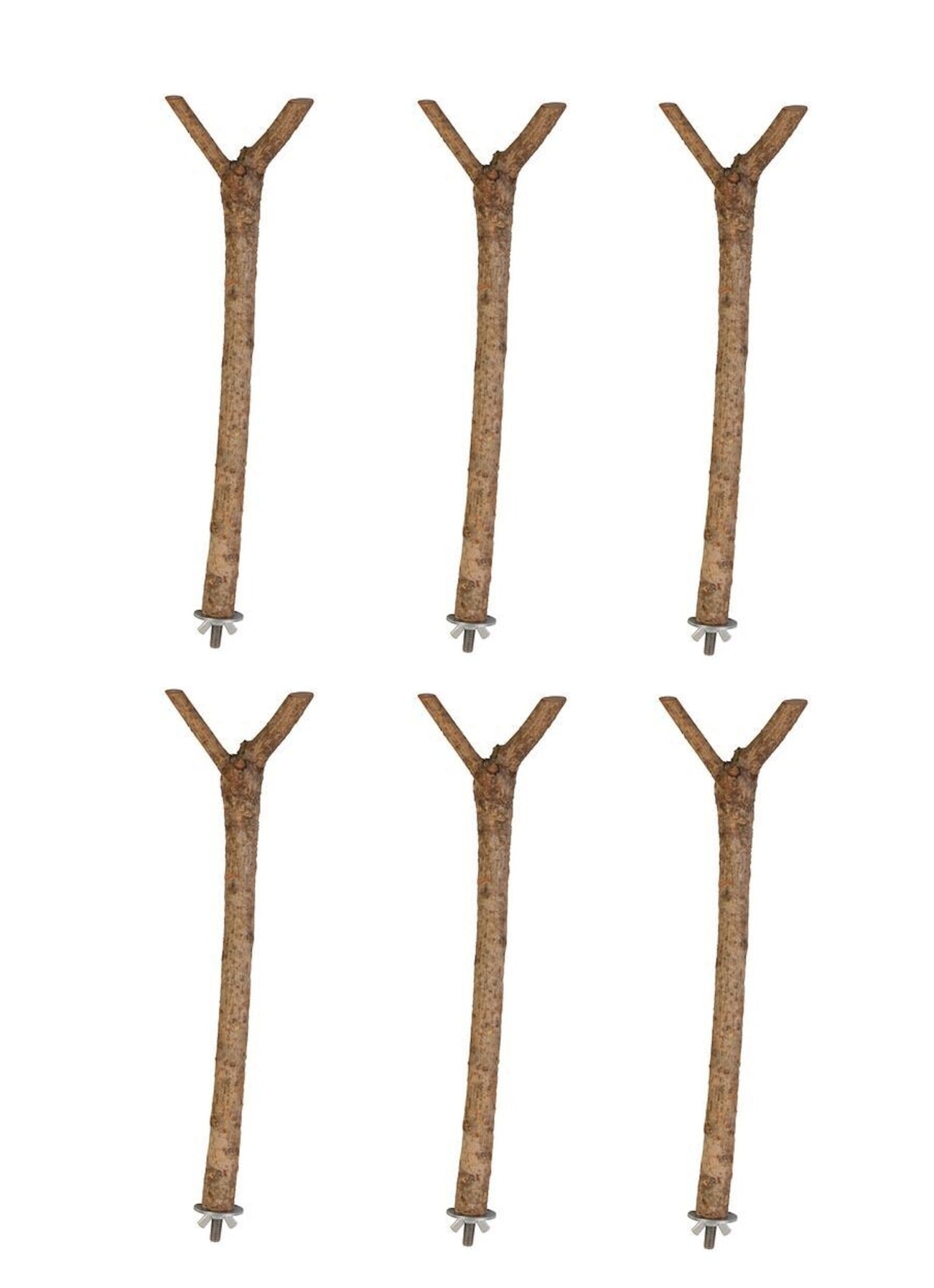 The Bird House Branch Wooden Cage Perch Small