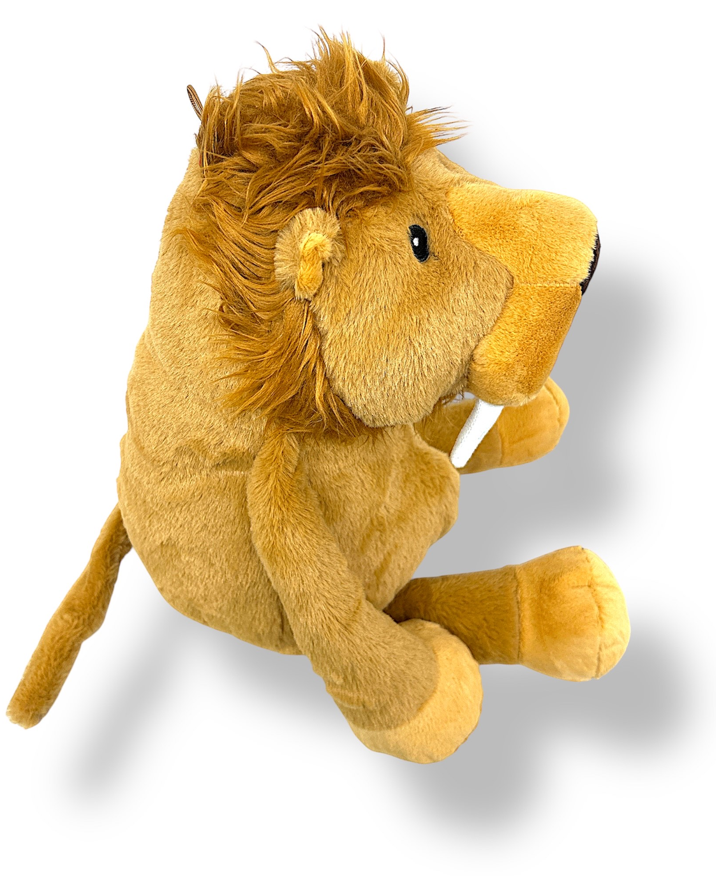 Multipet Sabertooth Tiger Large 14" Plush Squeaky Toy