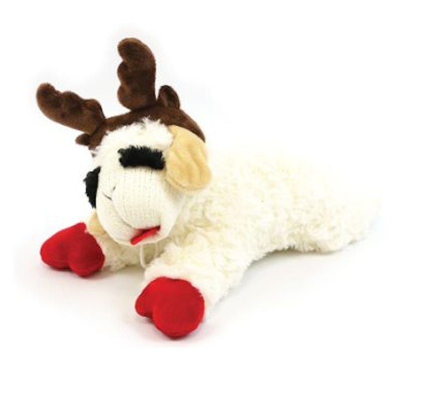Happypet Reindeer Lamb Chop Small Plush Dog Toy
