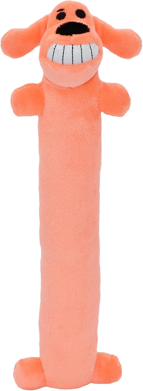 Happypet Loofa Dog Soft Plush Dog Toy 12" Assorted Colours