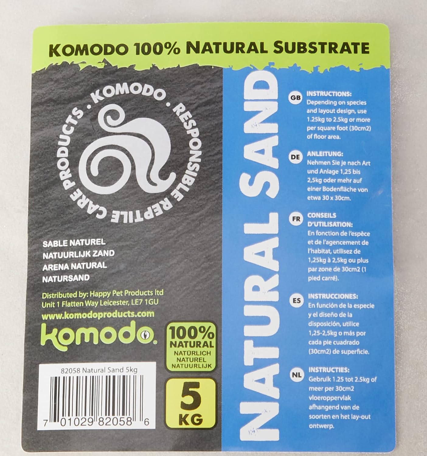 Komodo Natural Sand 5kg