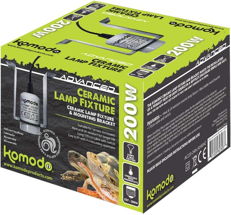 Komodo Ceramic Lamp Fitting 200w