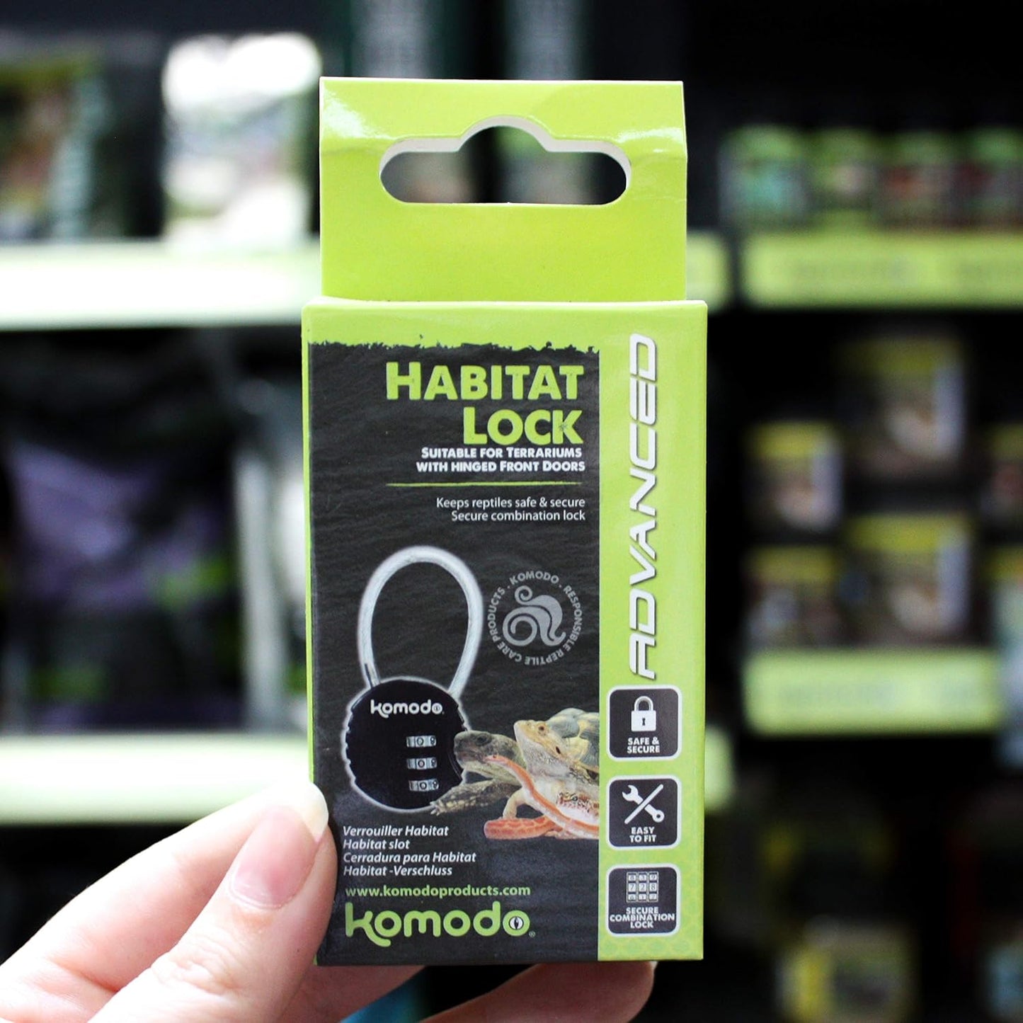 Komodo Advanced Vivarium Lock