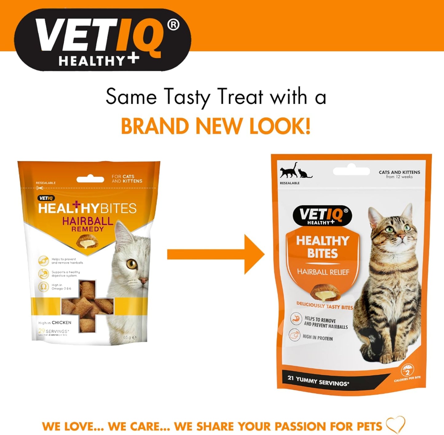 VetIQ Healthy Bites Hairball Remedy 65g