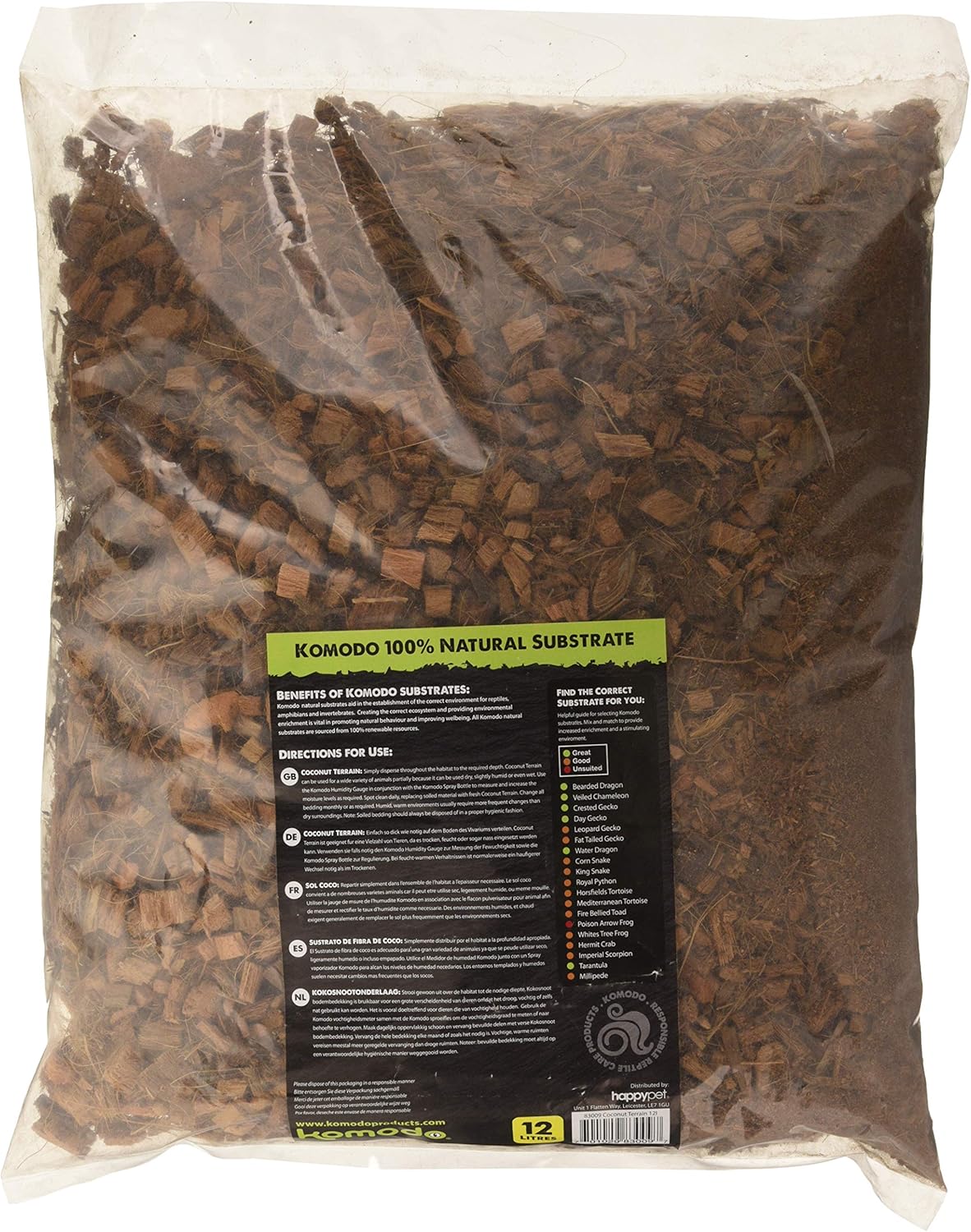Komodo Coconut Terrain 12ltr