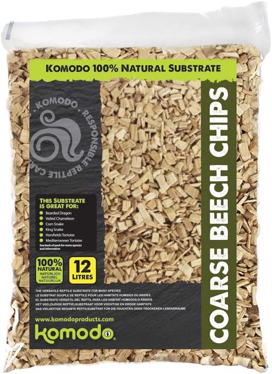 Komodo Beech Chips Coarse 12ltr