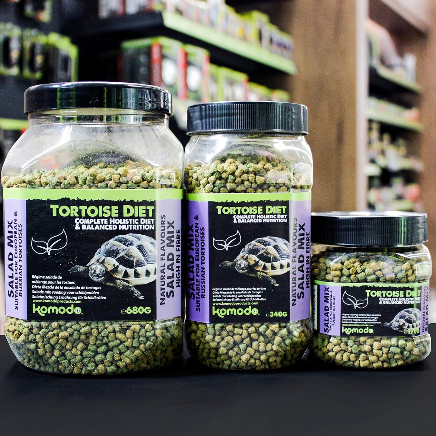 Komodo Tortoise Food Salad Mix 340g