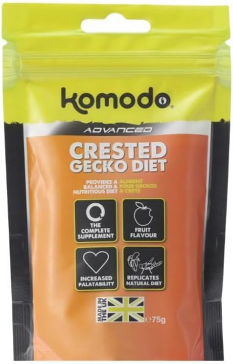 Komodo Advanced Crested Gecko Diet 75g