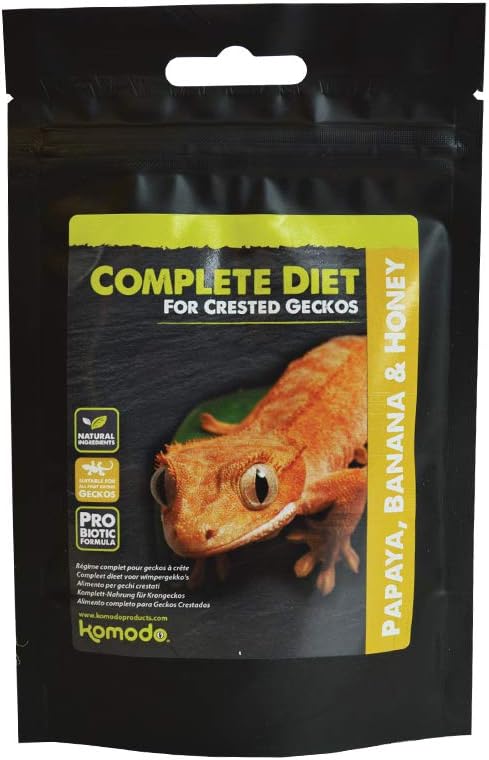 Komodo Crested Gecko Complete Diet Papaya Banana & Honey 60g
