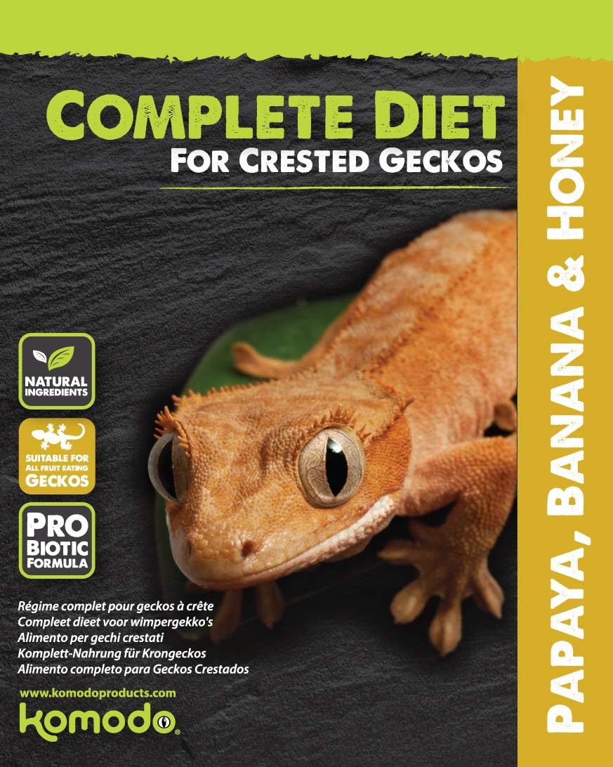 Komodo Crested Gecko Complete Diet Papaya Banana & Honey 60g