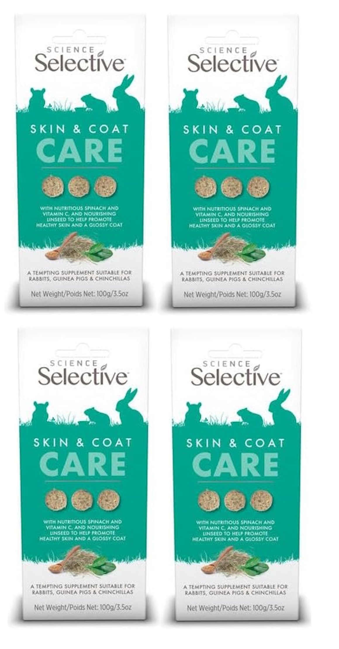 Selective Naturals Skin & Coat Care Supplement Treats 100g