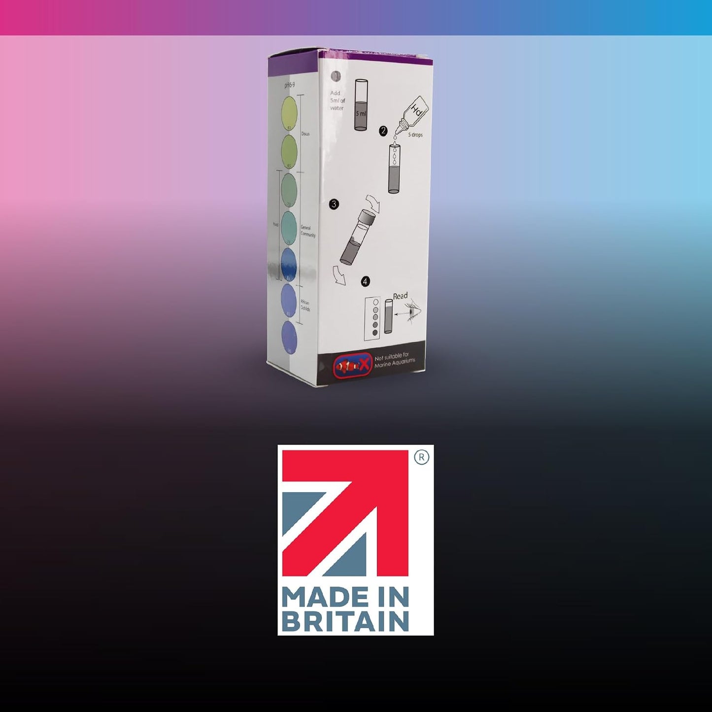 NT Labs Aquarium Broad pH Test Kit