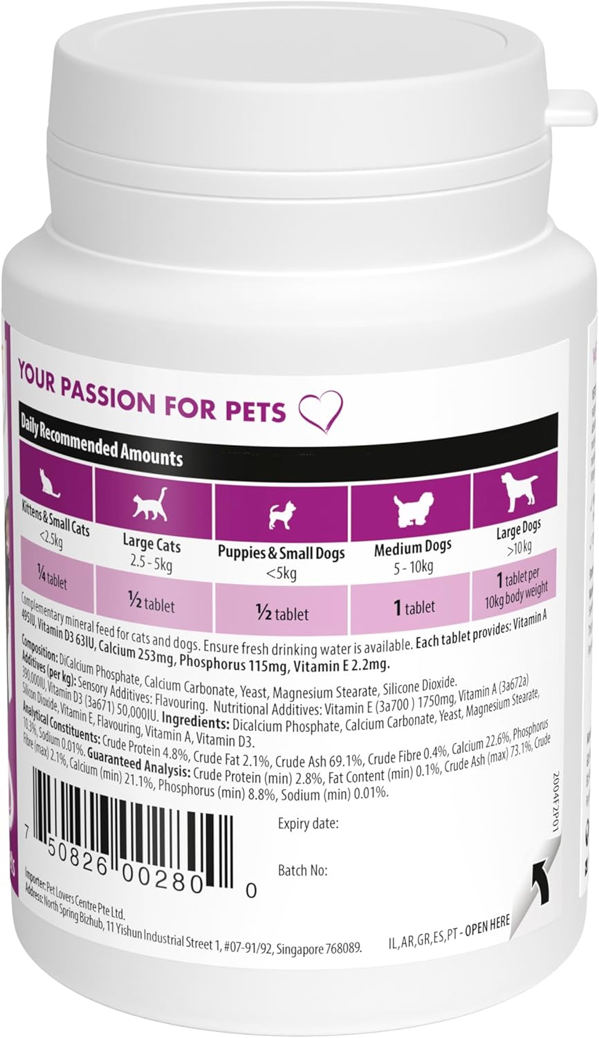 VetIQ Kalsium Plus 60 Tablets