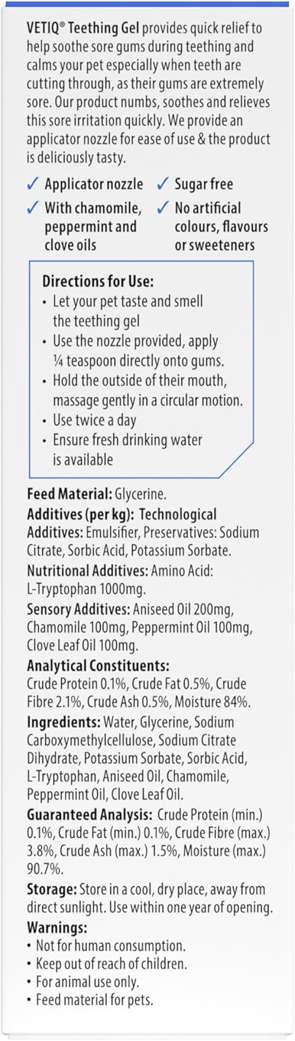 VetIQ Teething Gel 50g