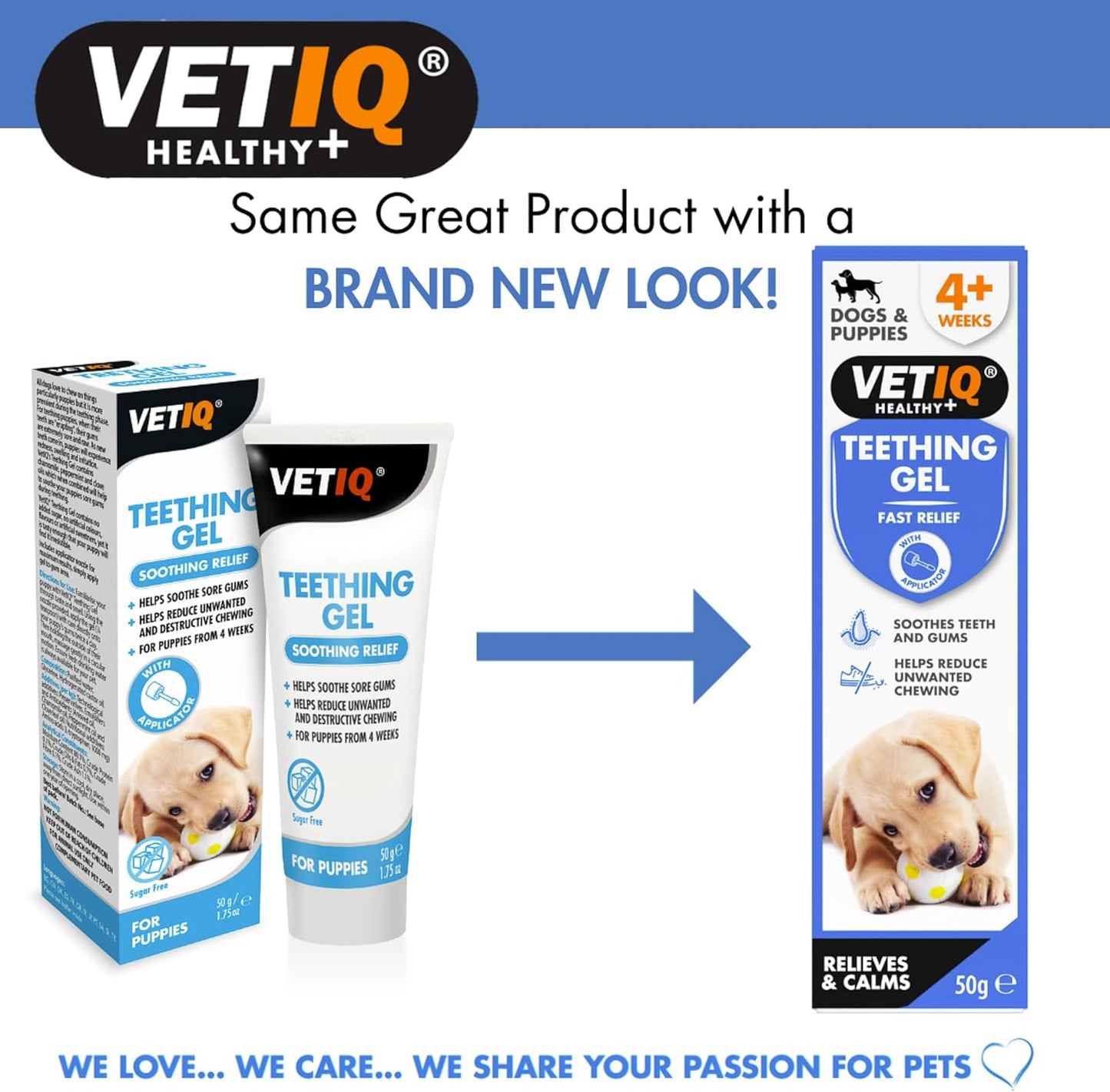 VetIQ Teething Gel 50g