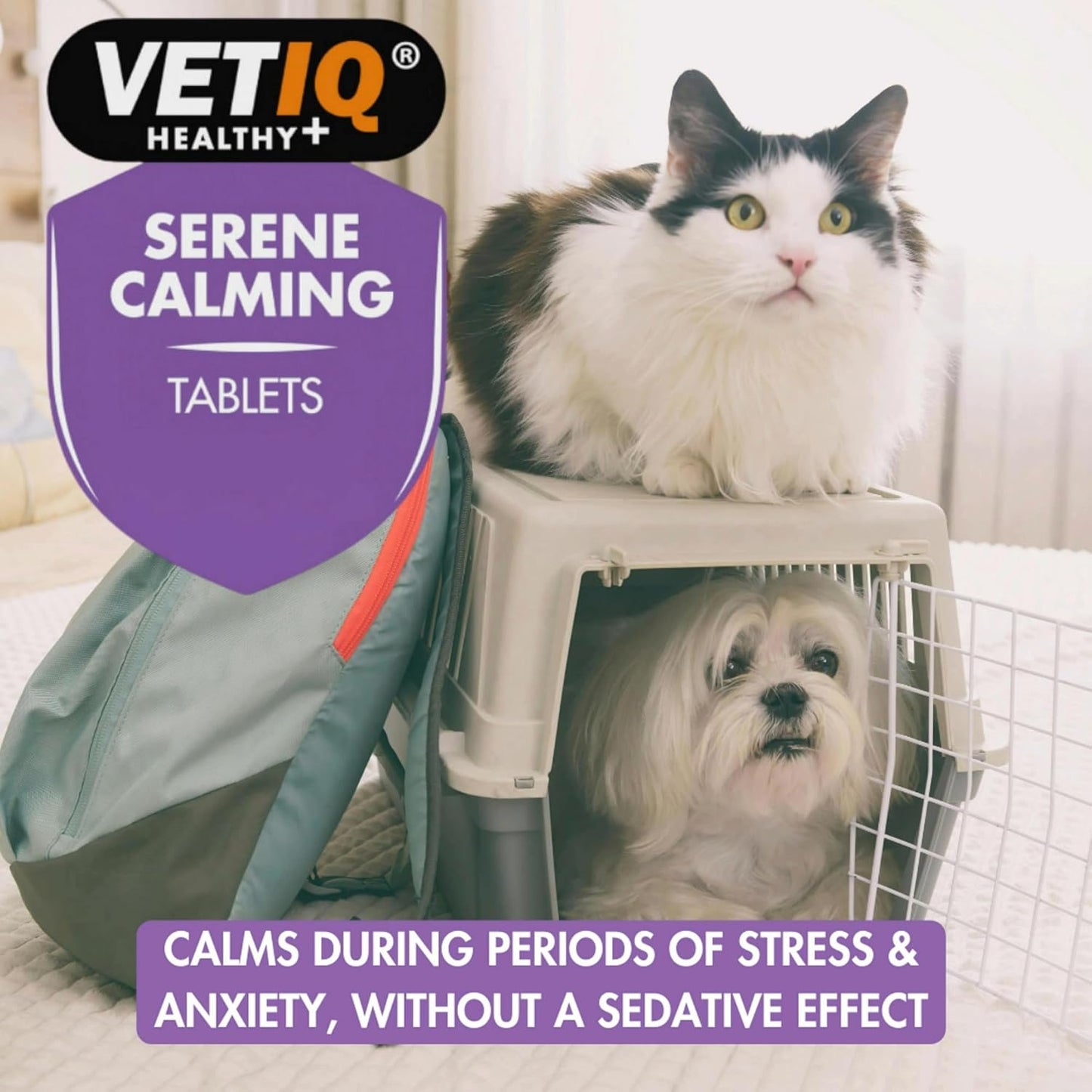 VetIQ Serene-um Calming Tablets 120 Tablets 1-20kg