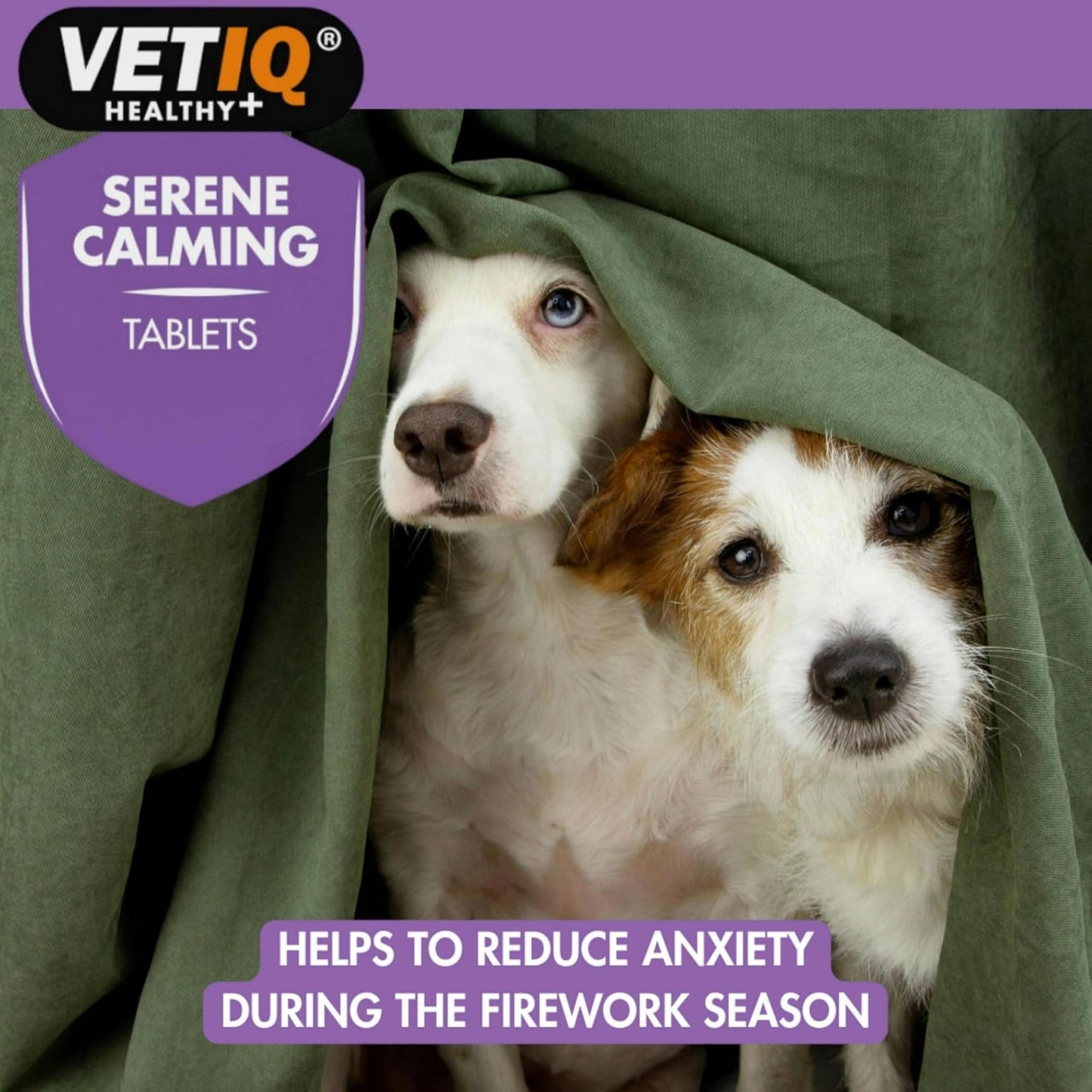 VetIQ Serene-um Calming Tablets 120 Tablets 1-20kg
