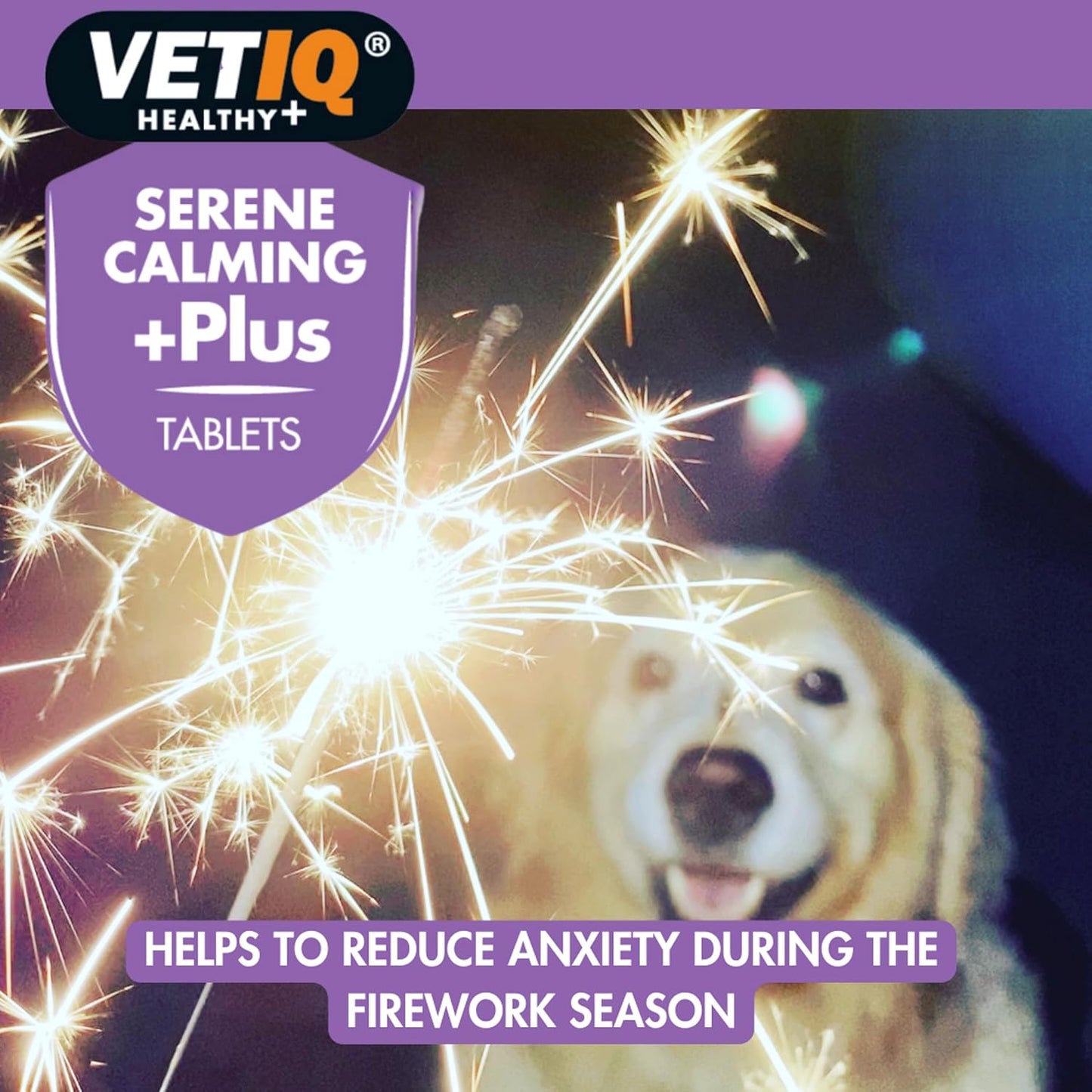 VetIQ Serene-Um Xtra Calming Tablets 60 Tablets 20-60kg
