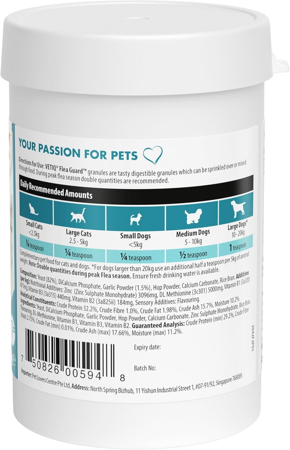 VetIQ Flea Guard Powder 60g