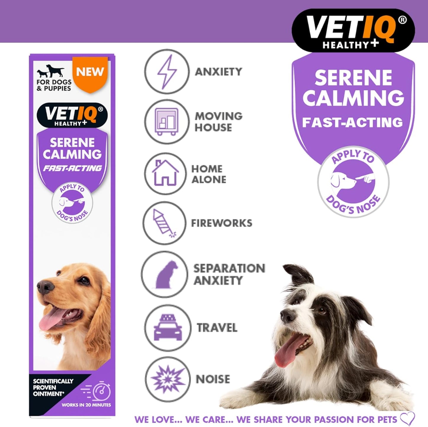 VetIQ Serene Calming 50g