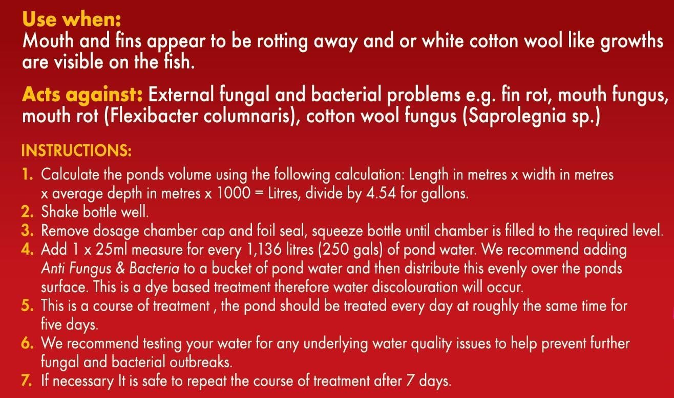 Blagdon Anti Fungus & Bacteria 500ml