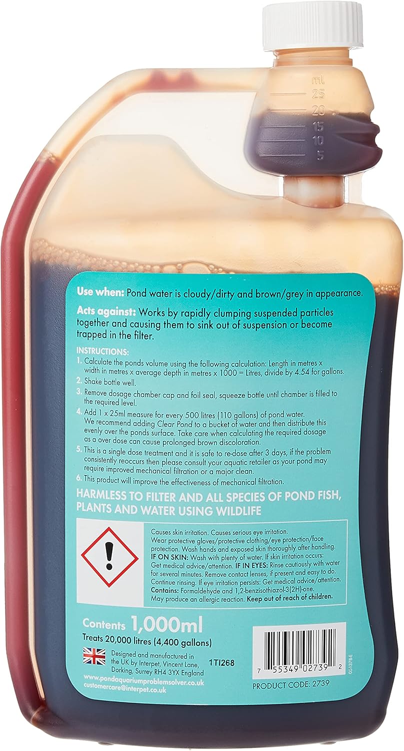 Blagdon Clear Pond 1 Ltr