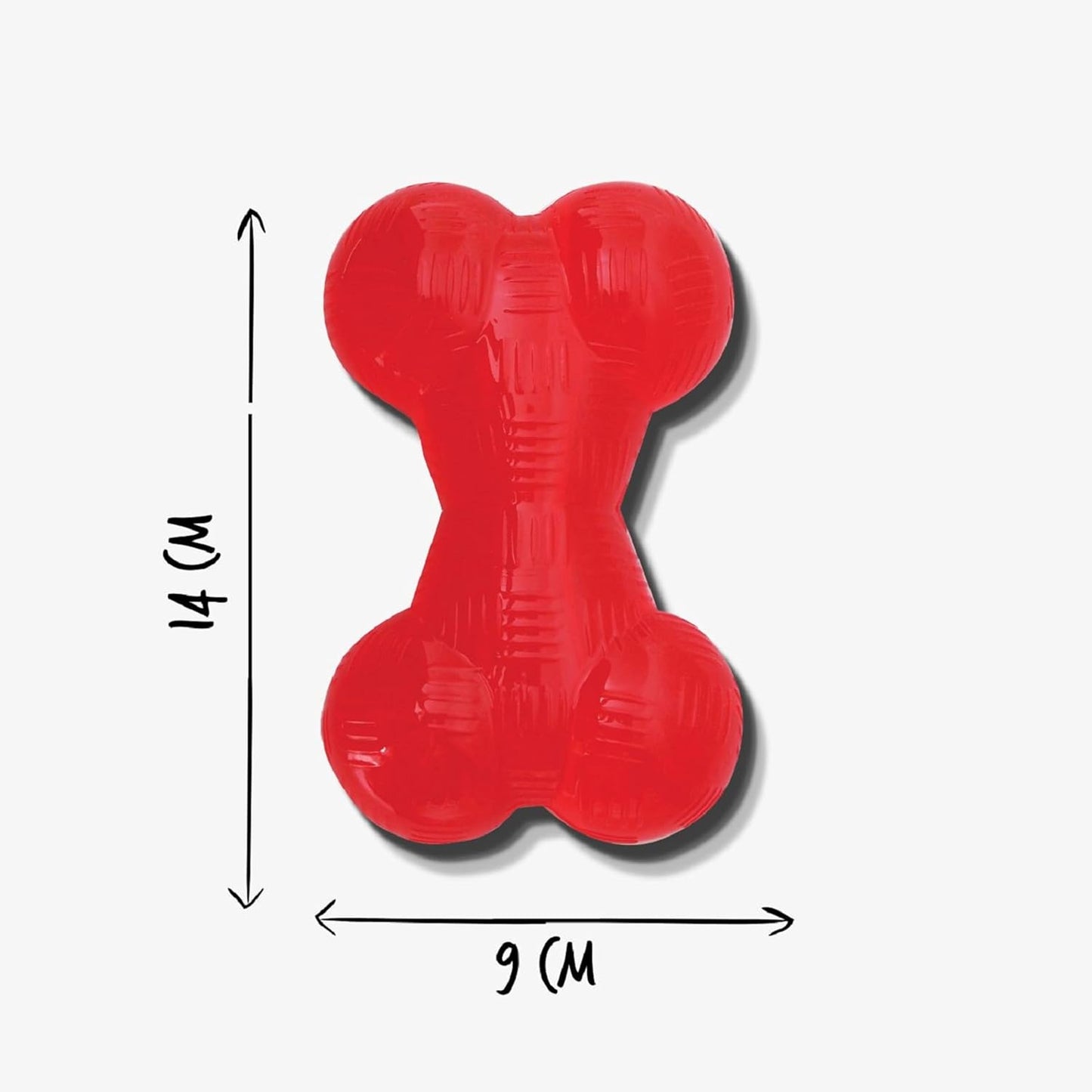Pet Love Mighty Mutts Rubber Bone Medium