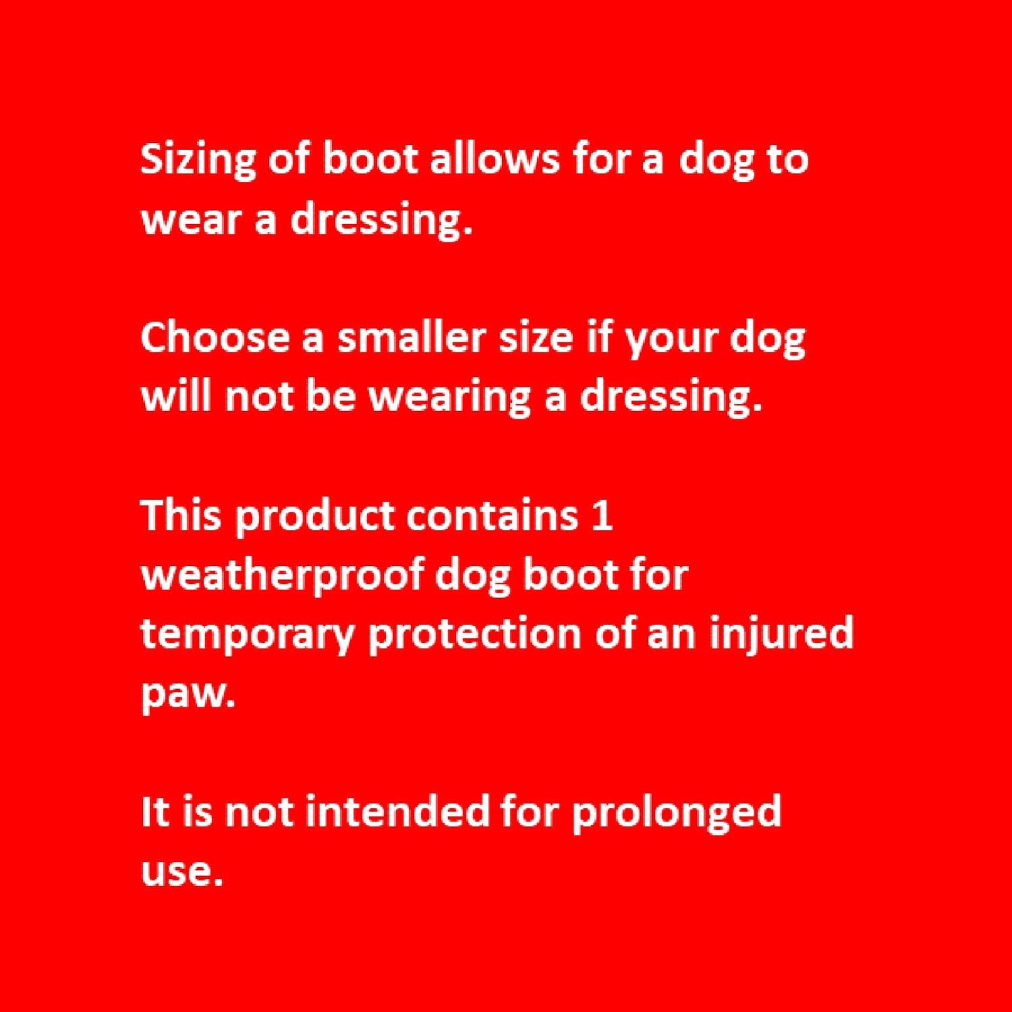 Mikki Dog Boot Size 3