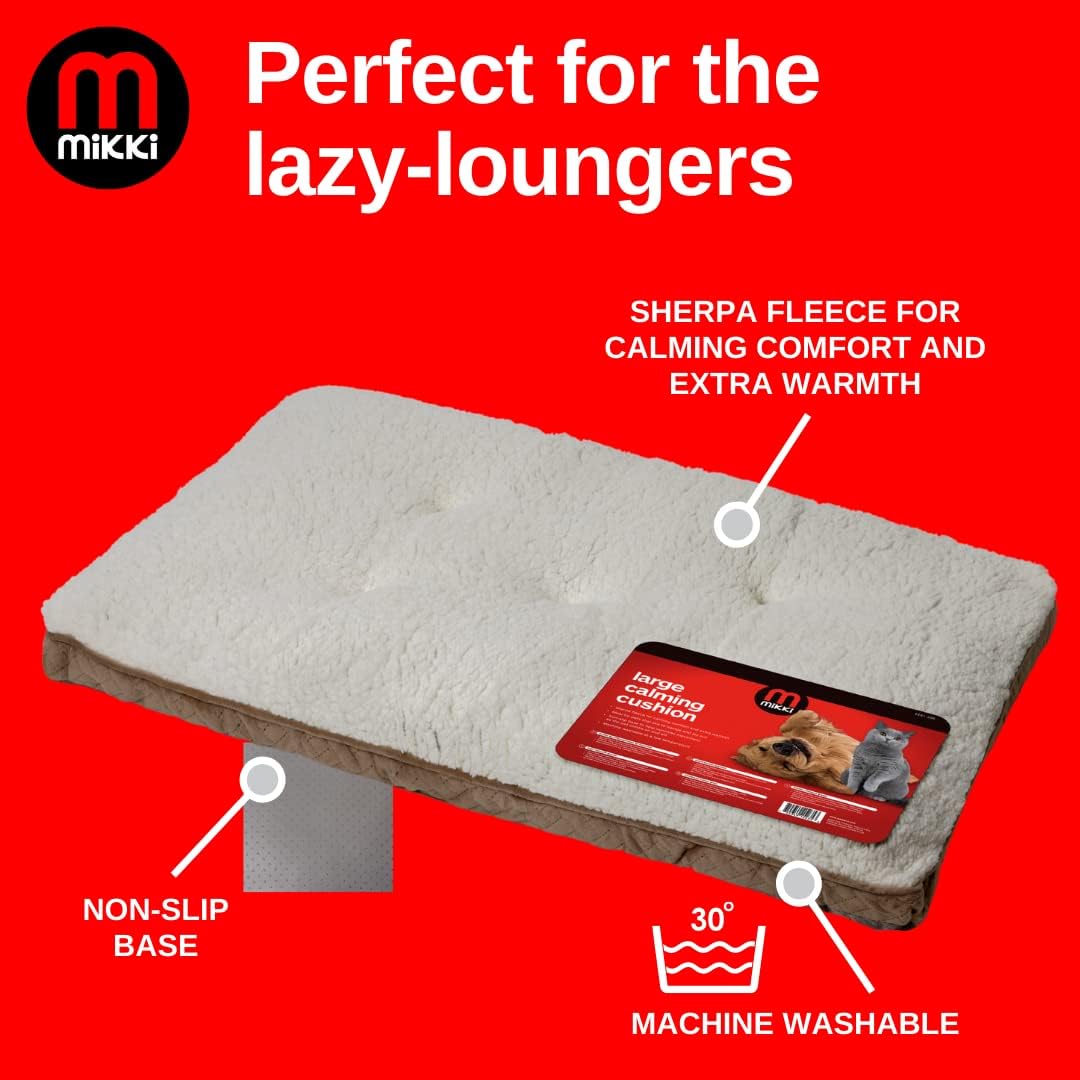 Mikki Calming Cushion Bed Brown Small