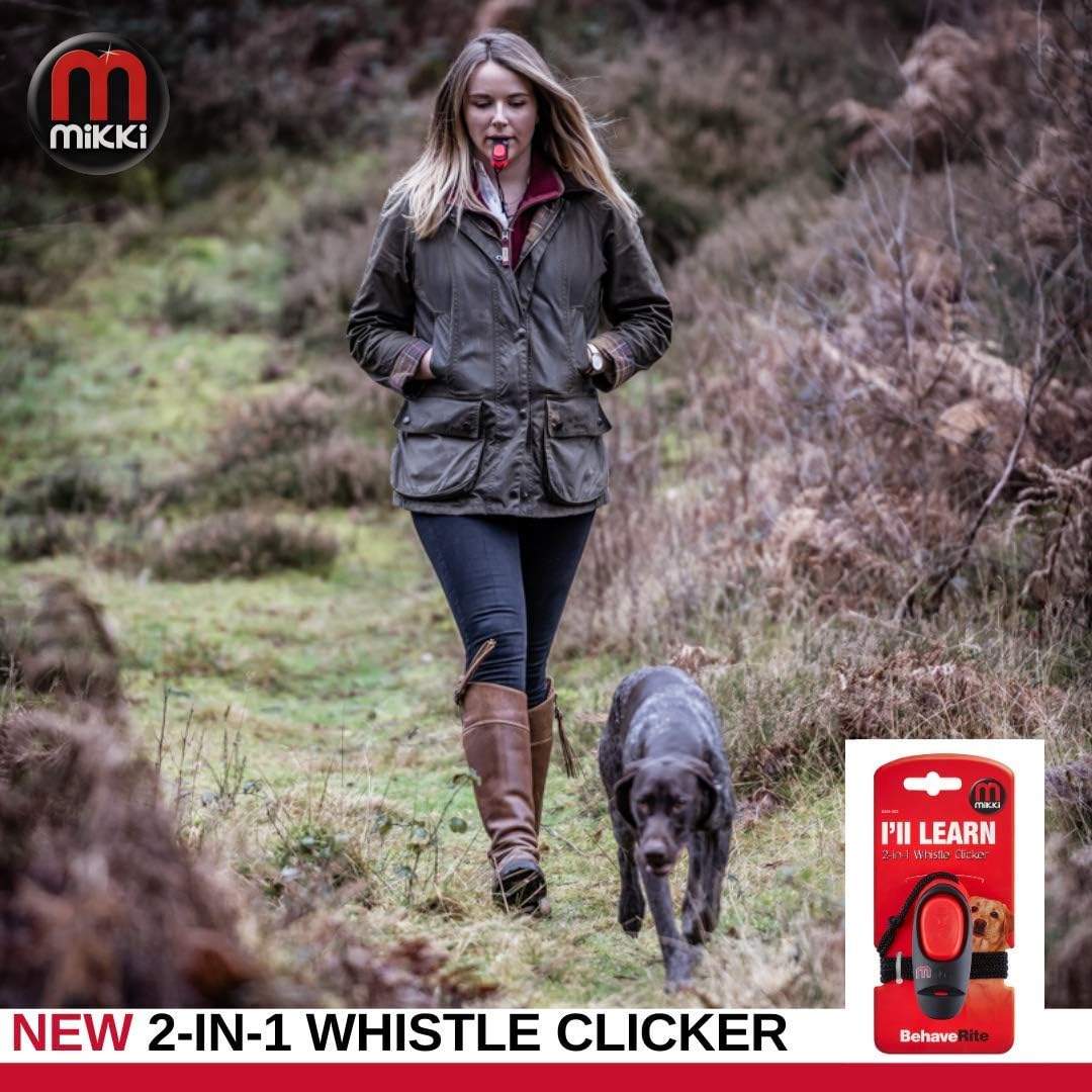 Mikki 2 In 1 Whistle Clicker