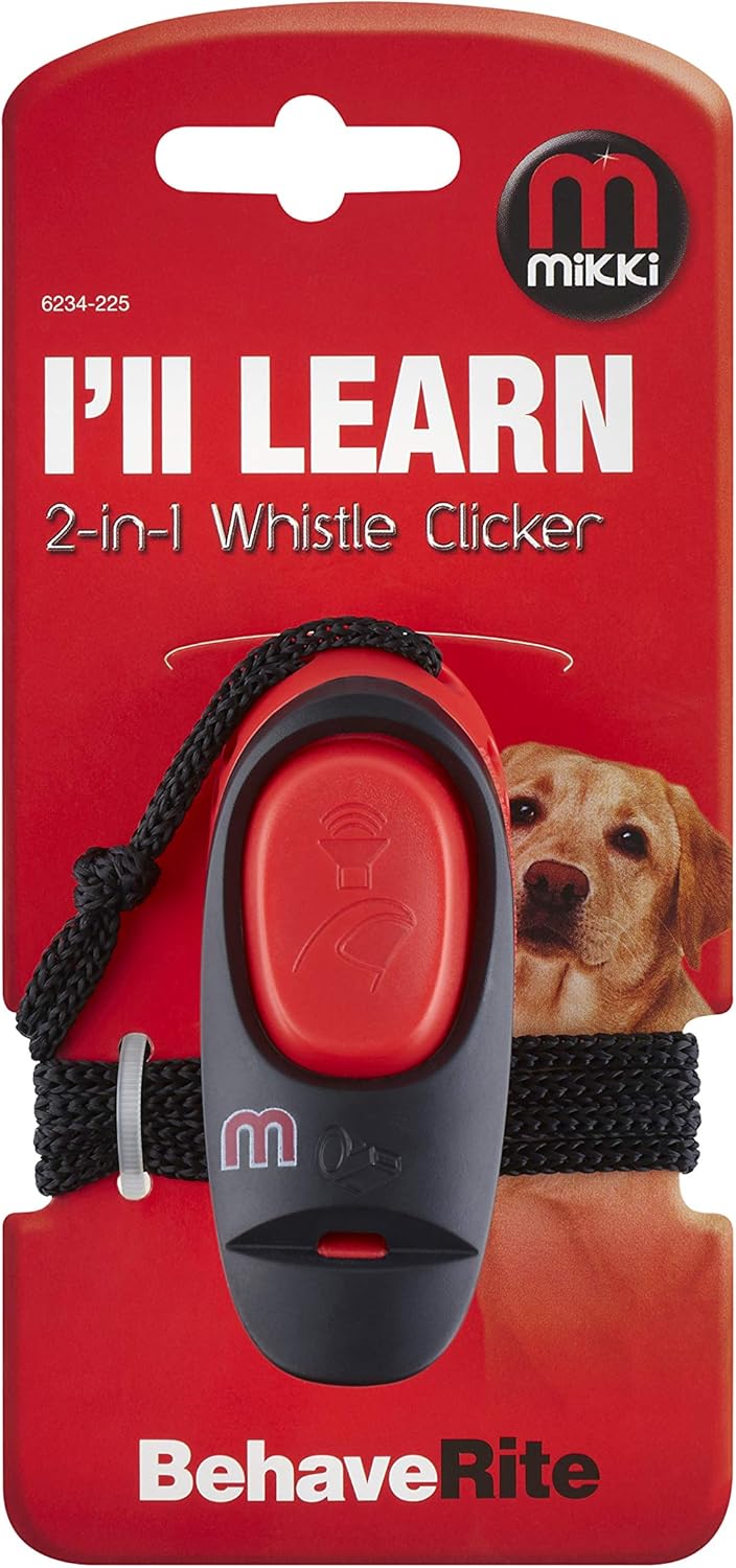 Mikki 2 In 1 Whistle Clicker