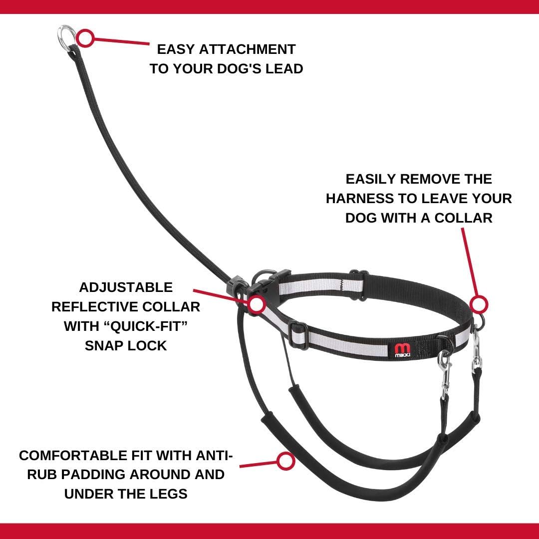 Mikki Anti Pull Harness Large