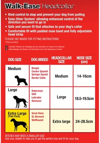 Mikki Walk Ease Headcollar Extra Large