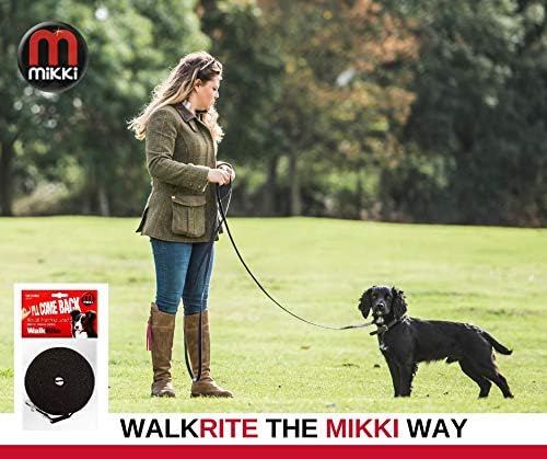 Mikki Recall Training Lead 20ft(6.10m) Black Or Red