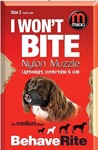 Mikki Nylon Muzzle Size 2